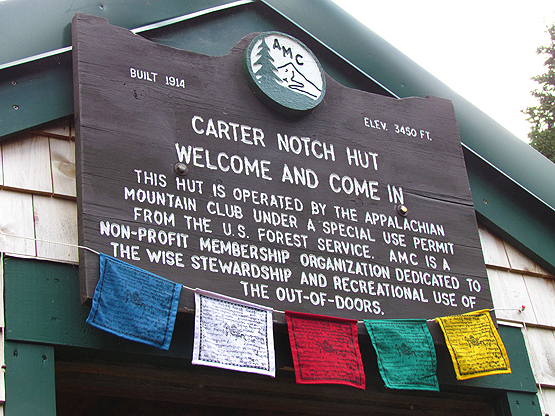 Carter Notch Hut - White Mountains - 3,288 feet - AMC Hut Carter-Notch